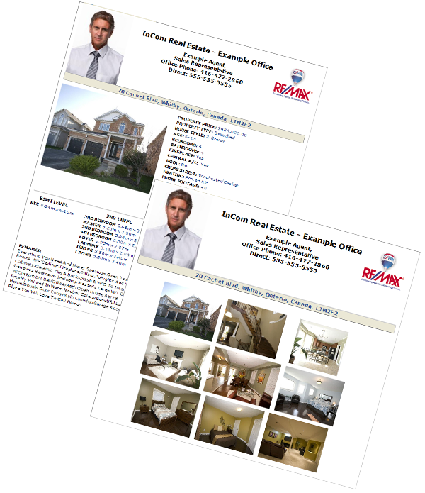 Printable Feature Sheets for Real Estate Office Websites