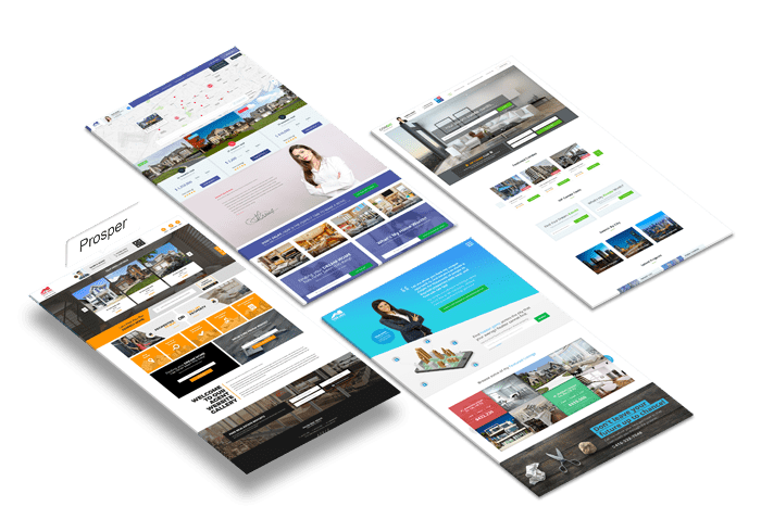 Real Estate Agent Website Design:Prosper