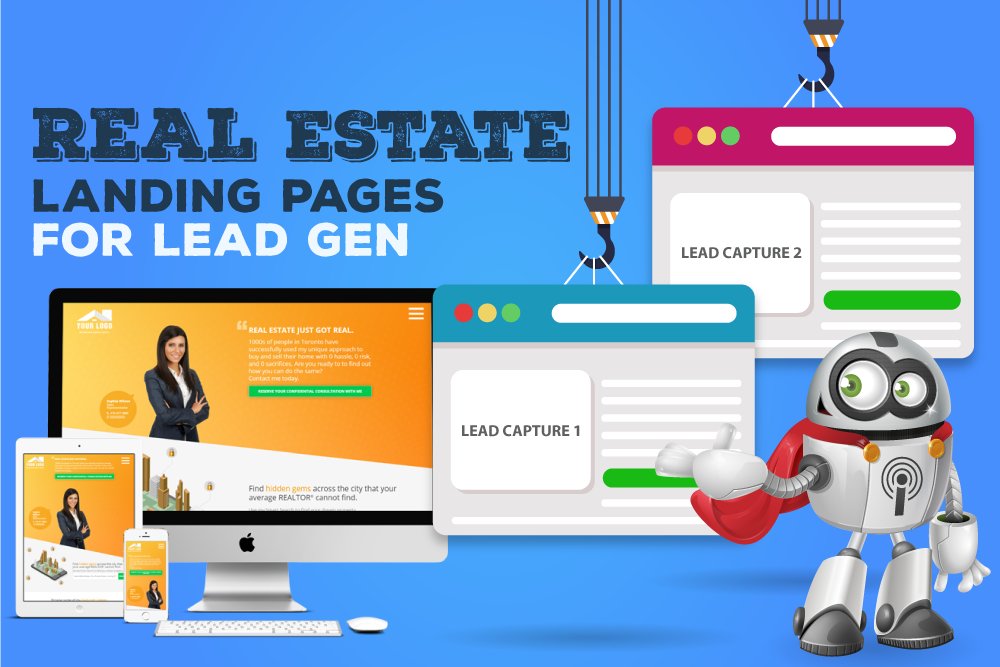 real estate landing page