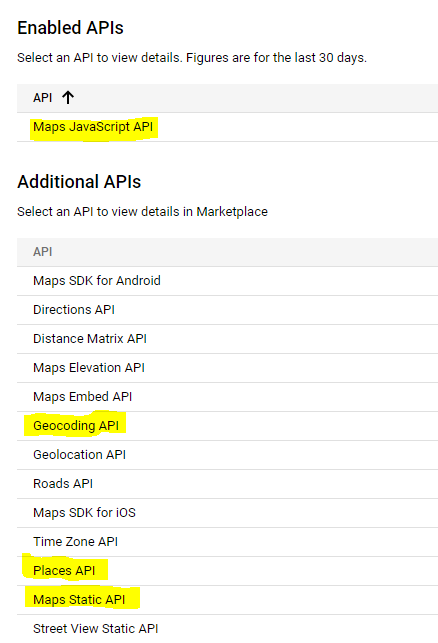Google API Instructions - Using the wizard tool | InCom Real Estate Web ...