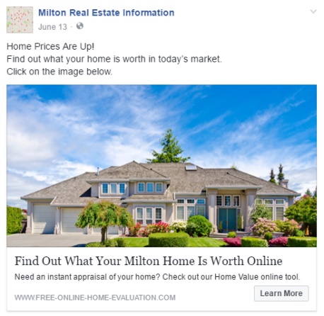 Facebook Ads: Example 2